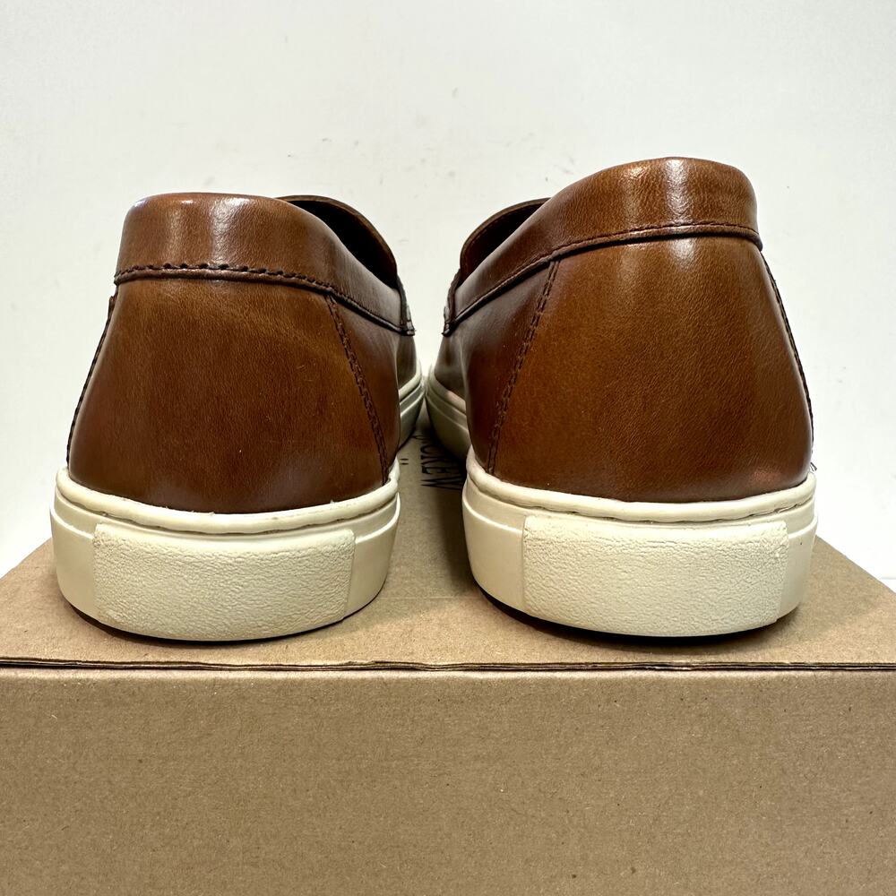 NIB J. Crew Leather Hybrid Casual Penny Loafers Havana Brown Sneakers US 11.5 D - Picture 6 of 9